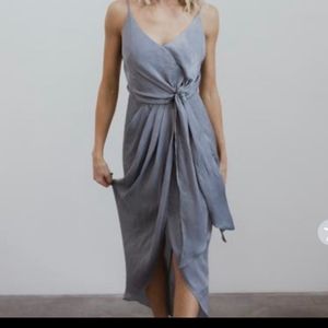 Baltic born Camila Blue Tie dress